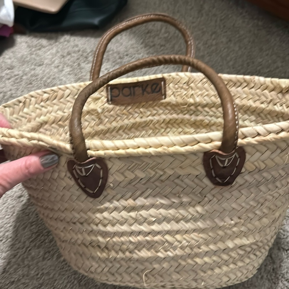 Parke Summer Friday straw tote